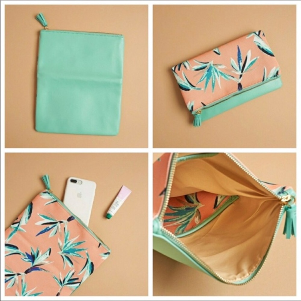 New Floral Bag - Clutch reversible